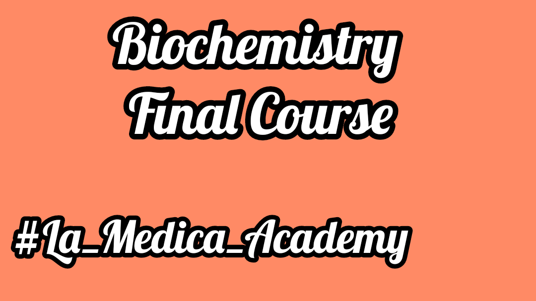 Mutah - Biochemstry - Final course